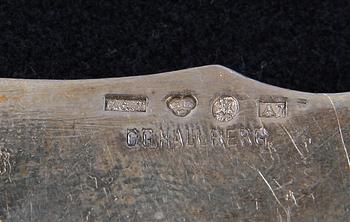 BESTICKSDELAR, 10 st, silver.