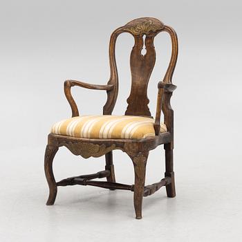 Armchair, Rococo 18th century.