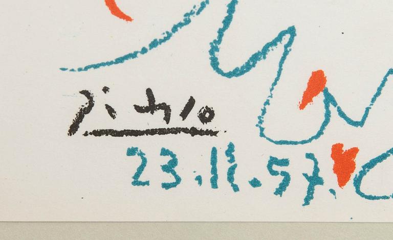 Pablo Picasso, "The Little Bullfight" from the 20th Century 1971.