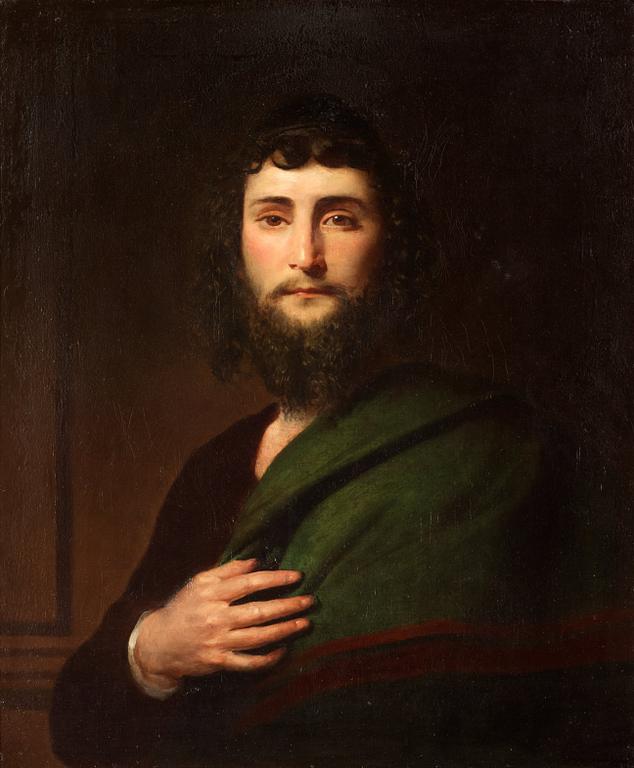 Portrait of a young jewish man.
