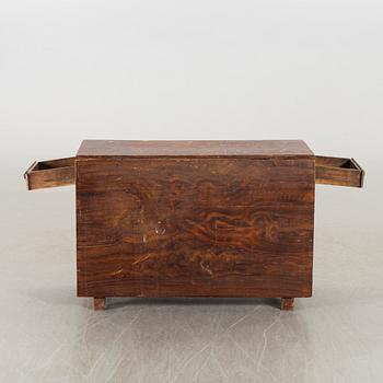 A 19TH CENTURY GATELEG TABLE.
