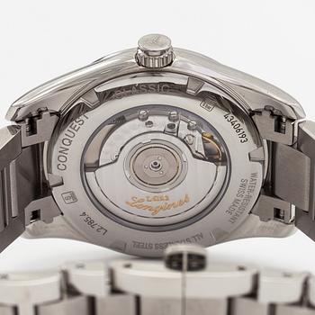 Longines, Conquest Classic, wristwatch, 40 mm.