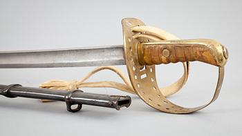 SABEL, för kavallerimanskap, Sverige, M/1864.