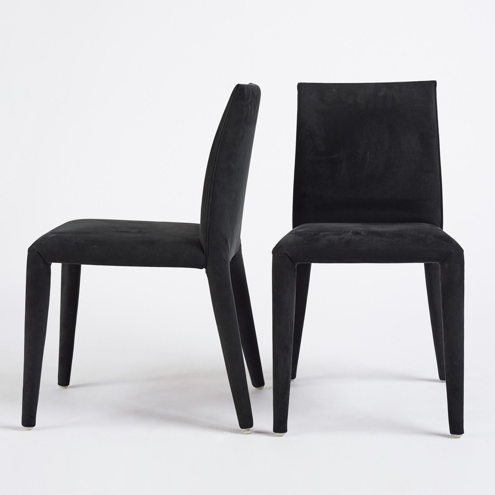 Mario Bellini, "Vol au vent", 8 chairs, Maxalto, B&B Italia, post 2001.