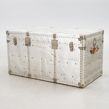 An aluminium trunk, Germany 20th Century.