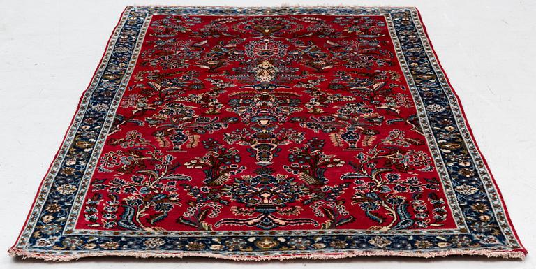 Carpet, Isfahan, approx. 260 x 160 cm.