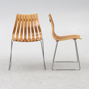 Hans Brattrud, ten chairs, 'Scandia Junior', Hove Möbler, Norway.