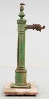 PUMP, järn, 1800/1900-tal.