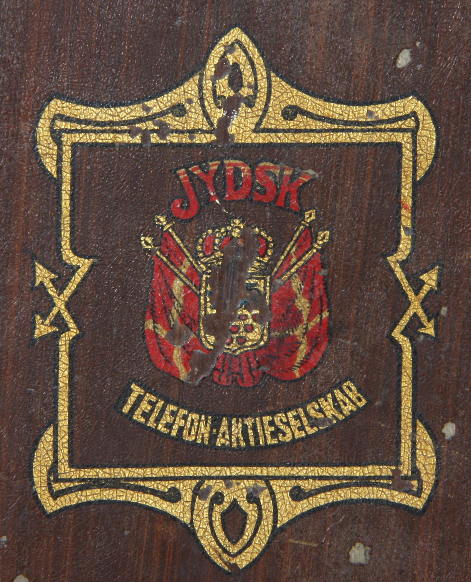 VÄGGTELEFON, Jydsk Telefon Aktieselskab, 1900-tal.