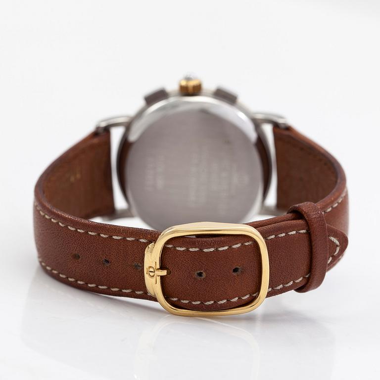 Baume & Mercier, Calendar, chronograph, wristwatch, 32 mm.