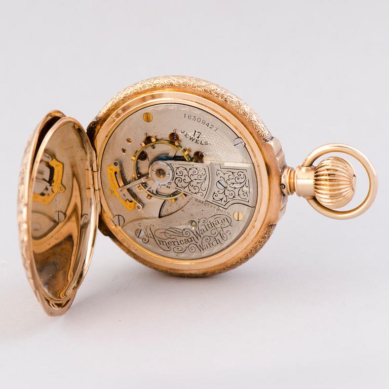 WALTHAM, pocket watch, 55 mm.