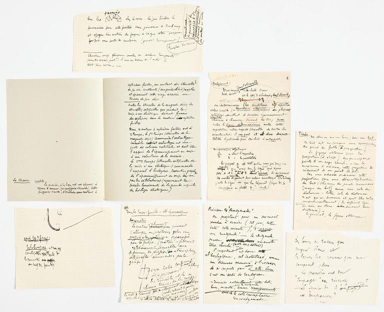 Marcel Duchamp, "Green box".