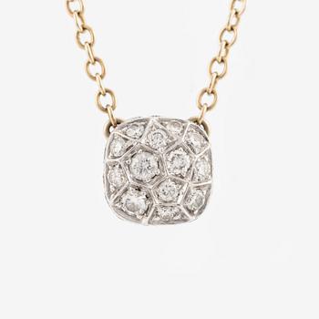 Pomellato, necklace, "Nudo", 18K gold with brilliant-cut diamonds.