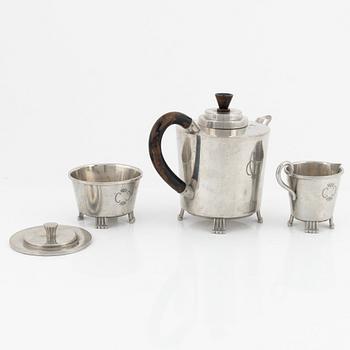 A petwer coffee service, Stockholm 1933.