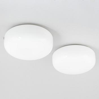Harald Notini, a pair of ceiling lamps model "10676", Arvid Böhlmarks Lampfabrik, 1930s.