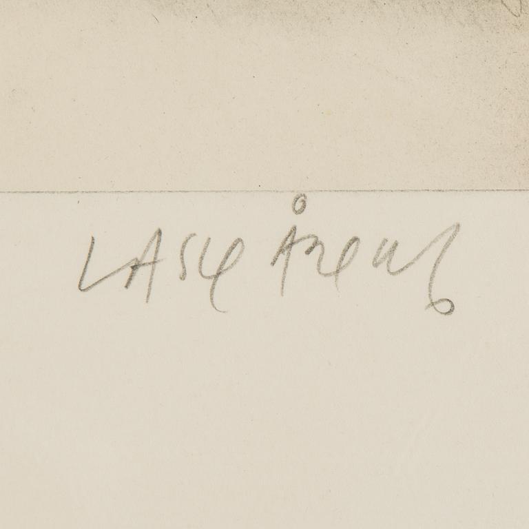 LASSE ÅBERG, litografi, signerad och numrerad 182/200.