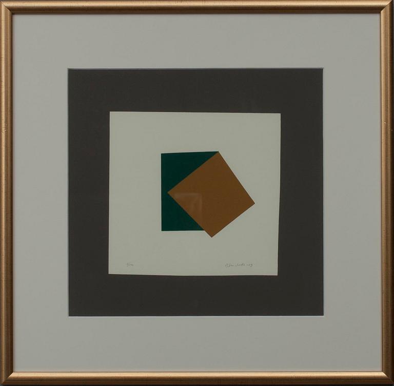 JUHANA BLOMSTEDT, serigrafi, numr. 6/100, sign. och dat -09.