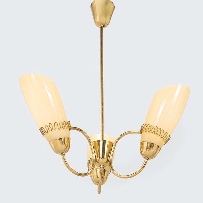 Mauri Almari, A mid-20th century ceiling light model K1-44 for Idman Finland.