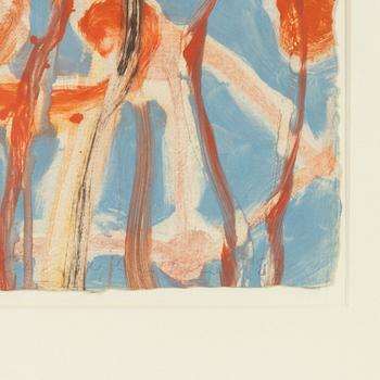 Christopher le Brun, monotype, signed.