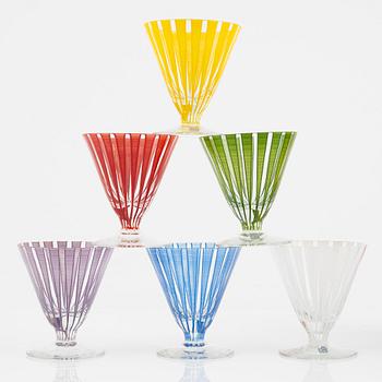Bengt Orup, 12 glas, "Strikt", Johansfors, 1950-tal.