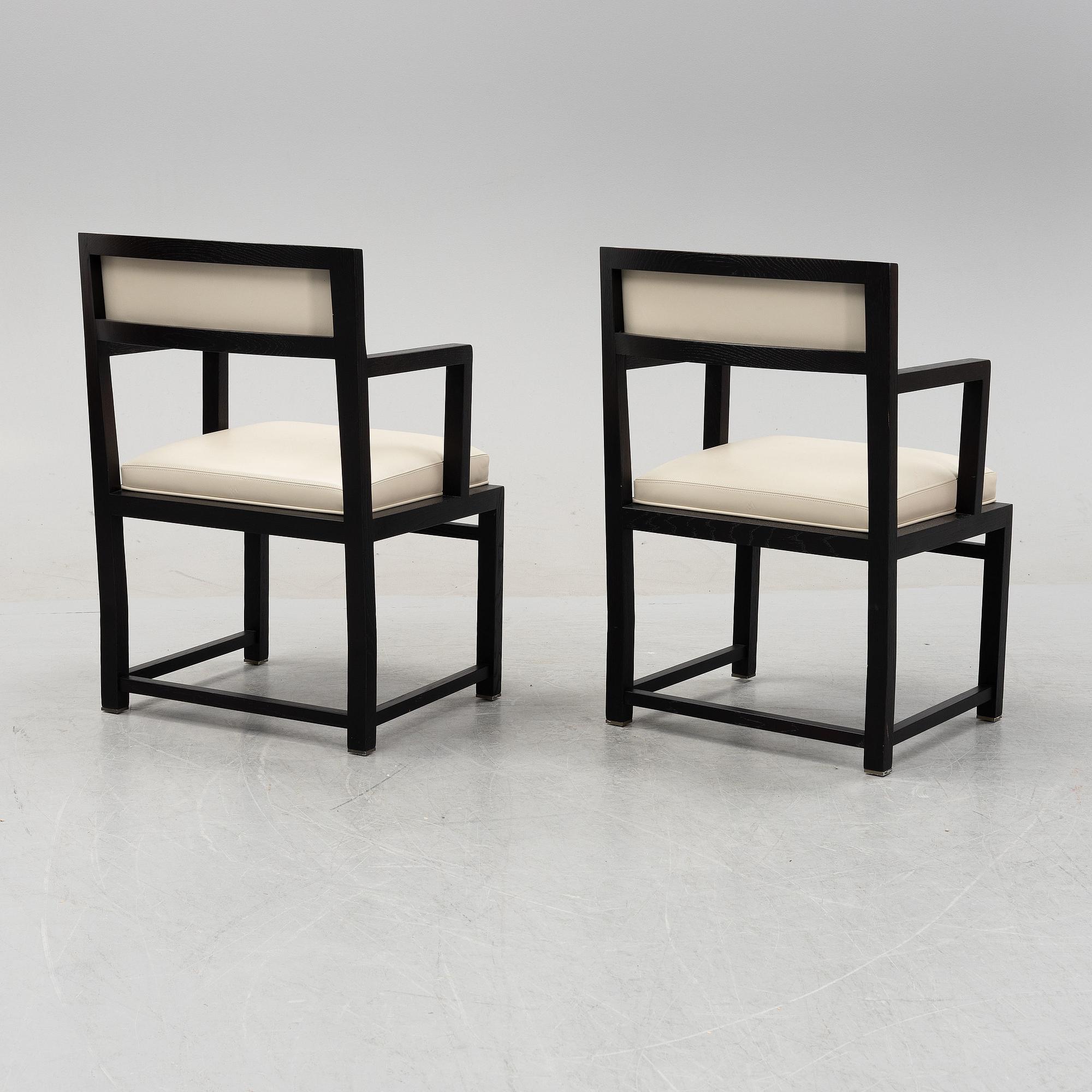 Antonio Citterio, six 'Simplice' armchairs, Maxalto, B&B Antonio Citterio, six 'Simplice' armchairs, Maxalto, B&B