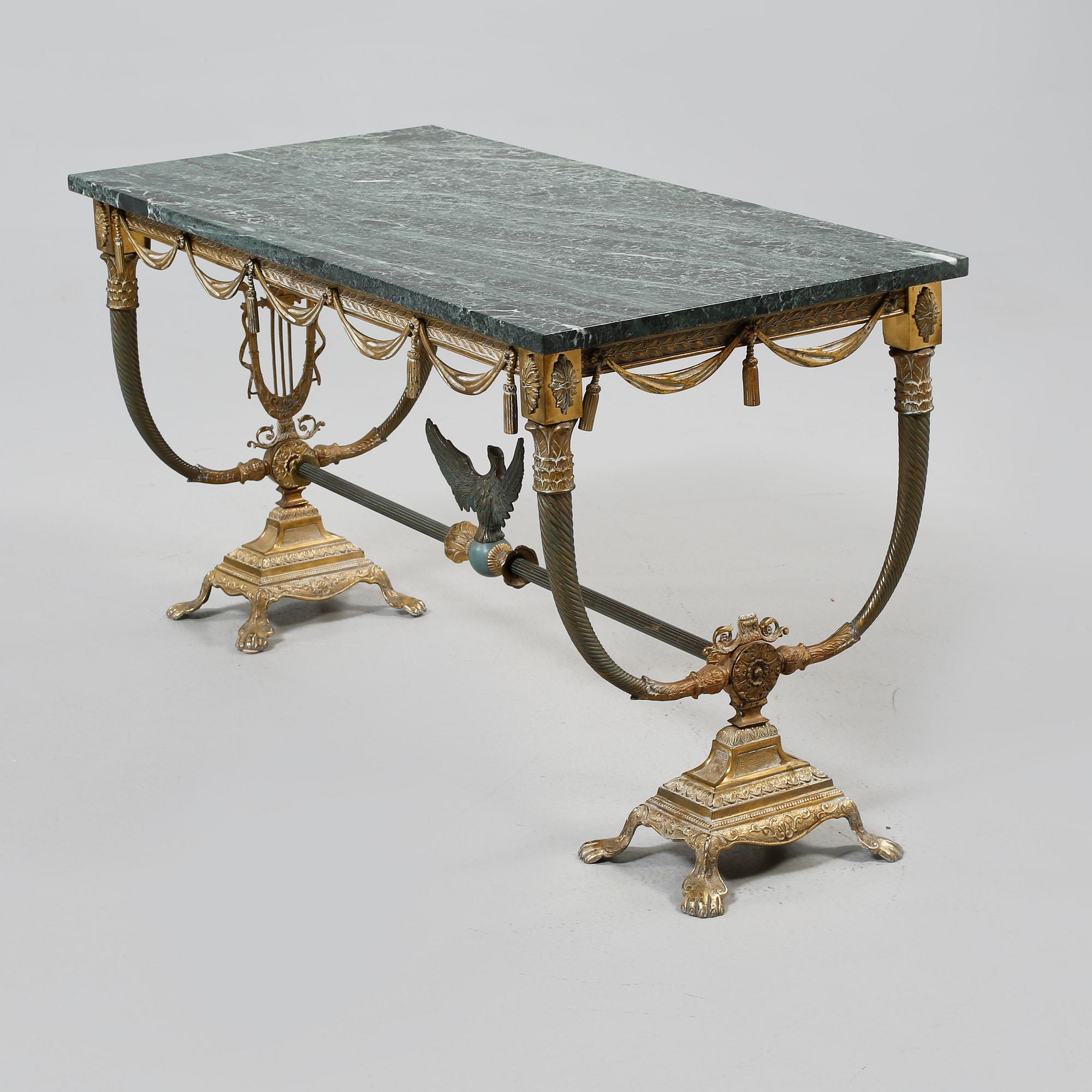 SOFFBORD, empirestil, 1900-talets andra hälft.