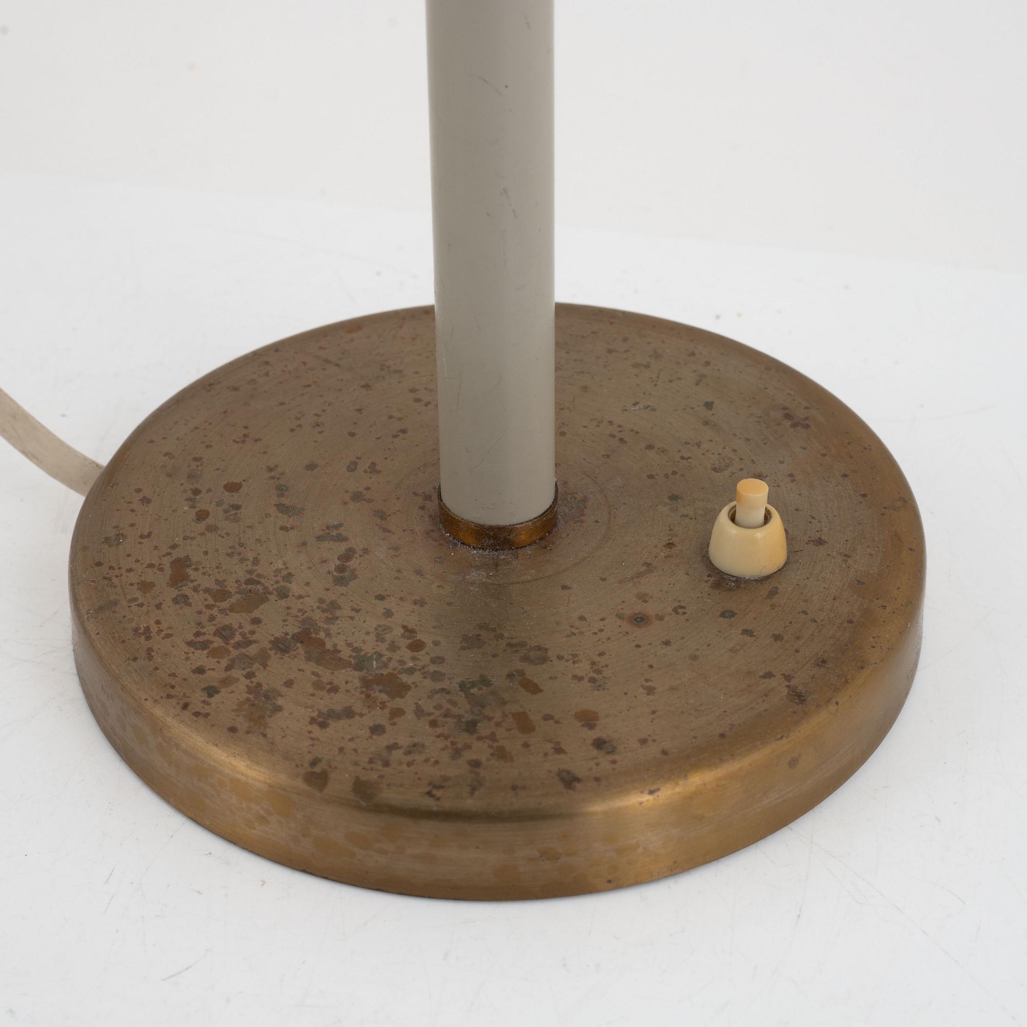 Bordslampa, modell "E 1251", Asea, 1900-talets mitt.