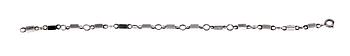 ARMLÄNK, silver, Wiwen Nilsson, Lund, 1945.