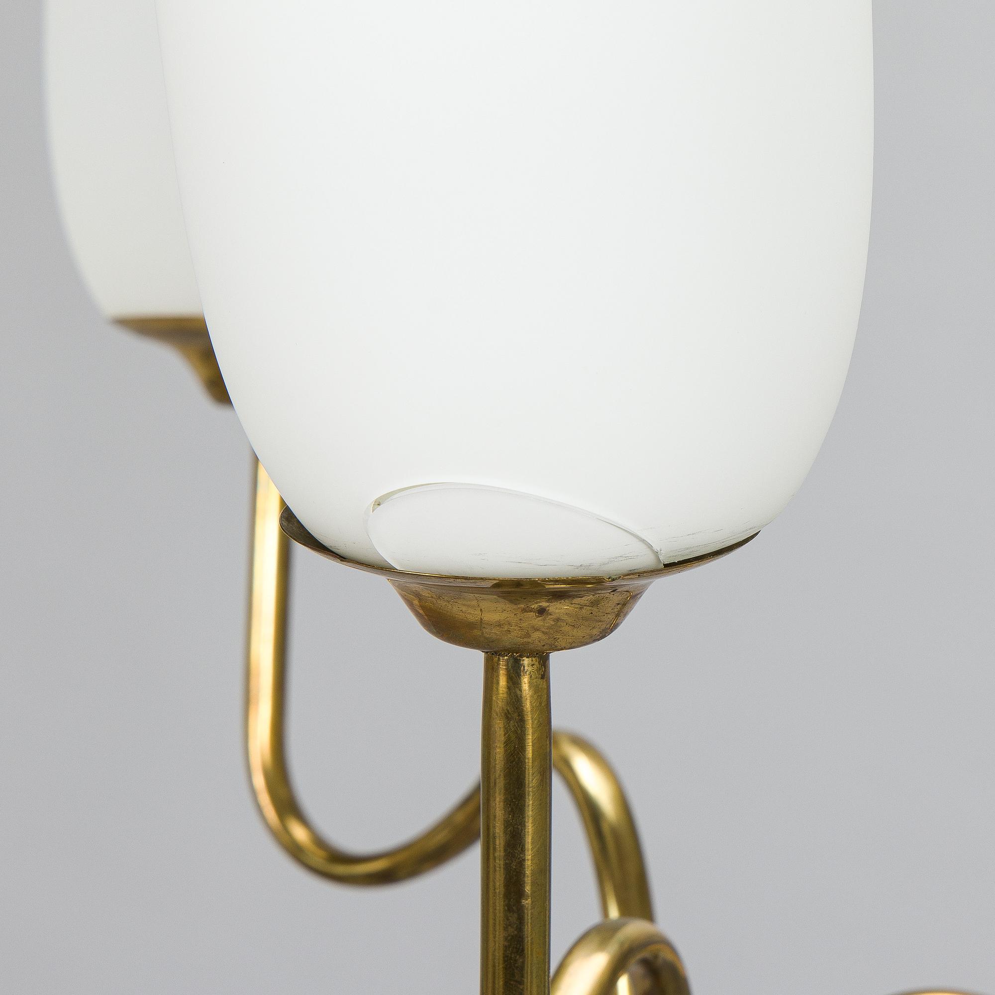 Floor lamp, mid-20th century.