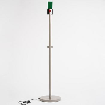 Aldo Cibic, a "Madison" floor lamp, Memphis, Italy, post 1983.