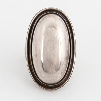 A Georg Jensen ring in silver.