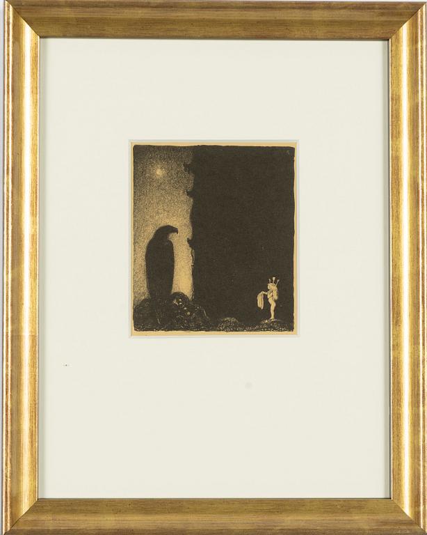 John Bauer, "Här har du allt, som återstår av mina kläder".