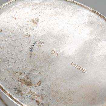 LORENSZ GEORG WEIS, gräddkanna, silver, Norrköping 1810.