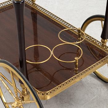 Serveringsvagn, 1900-talets senare del.