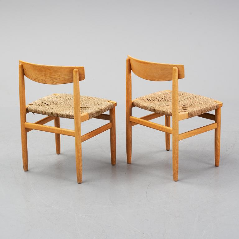 Nine Öresund chairs by Børge Mogensen for Karl Andersson & söner.