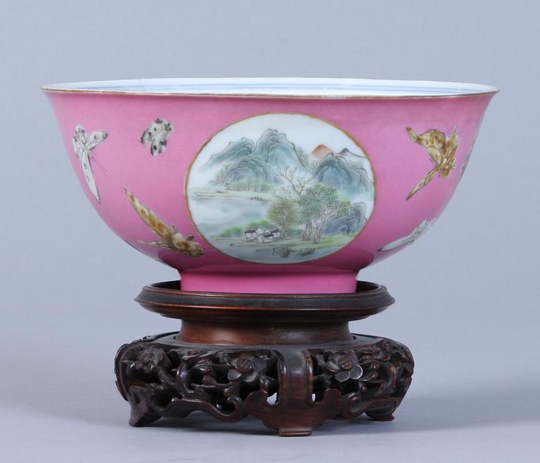 SKÅL, porslin, Kina, 1900-tal.