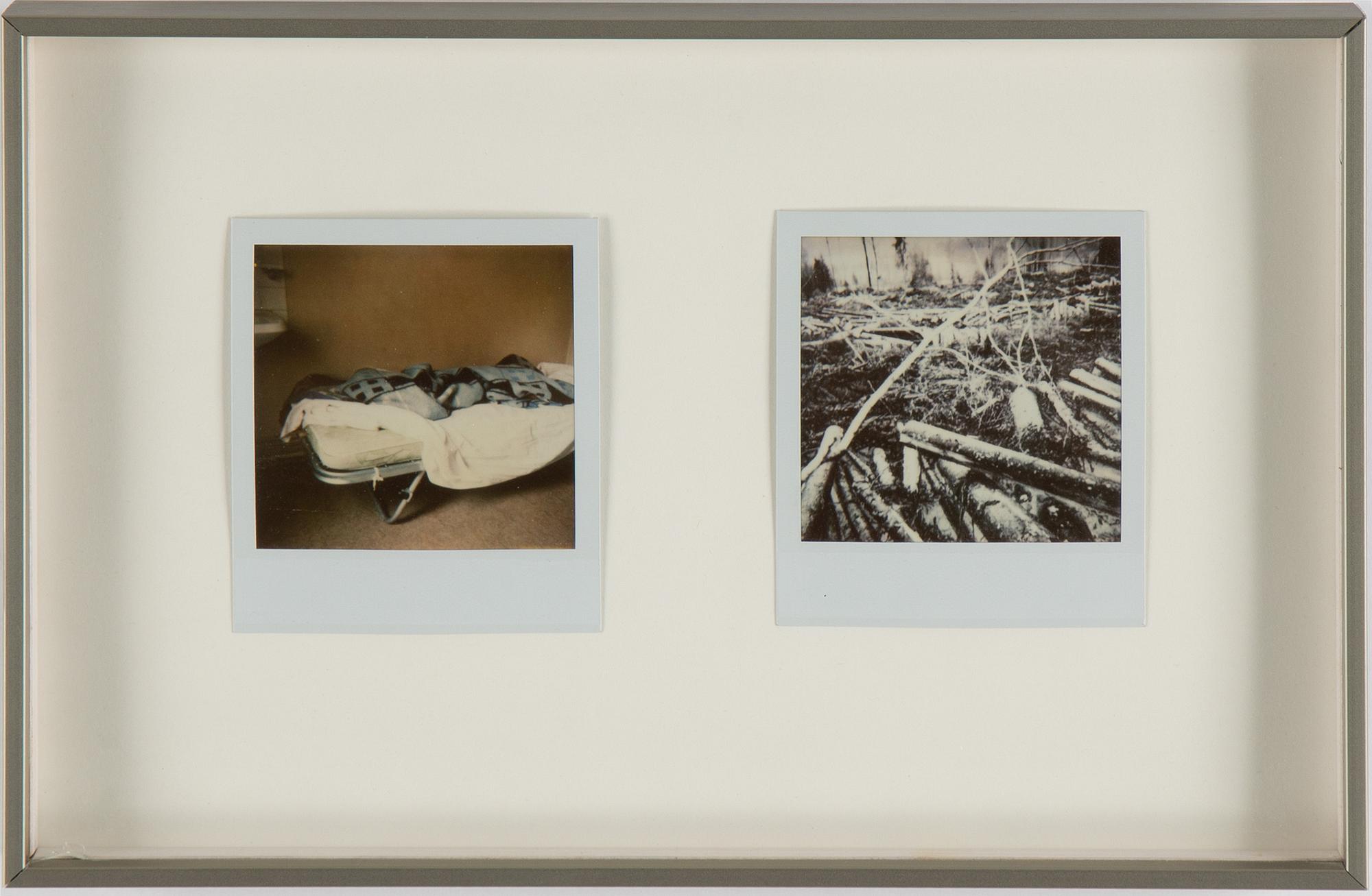 JH ENGSTRÖM, polaroidfoton, 2 st, samt fotobok.