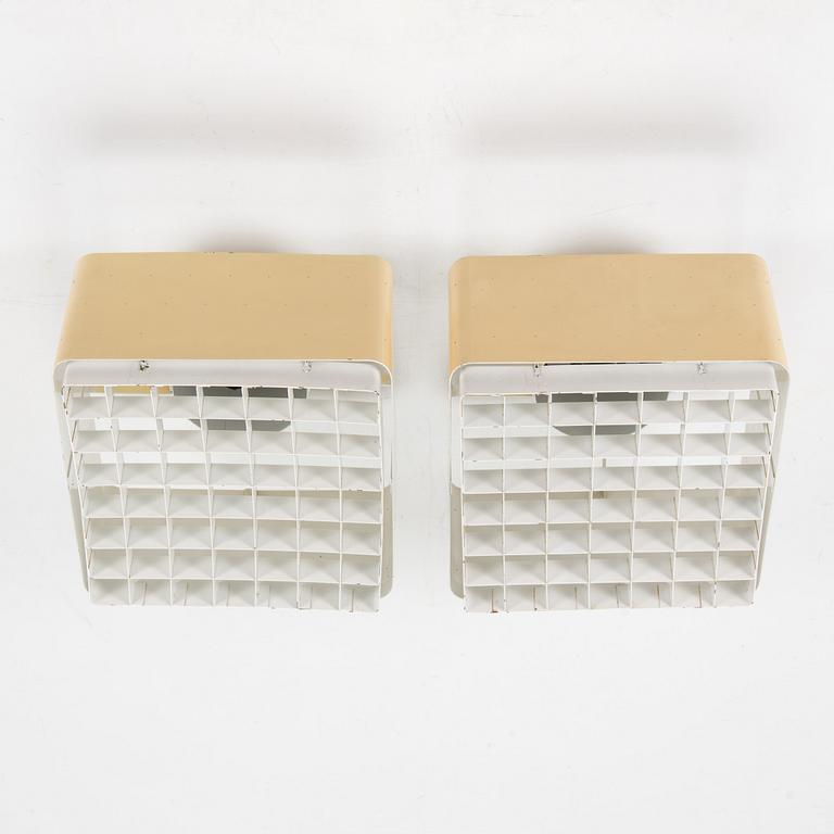 A pair of ceiling lights, model AA59 Itsu, mid 20th century.