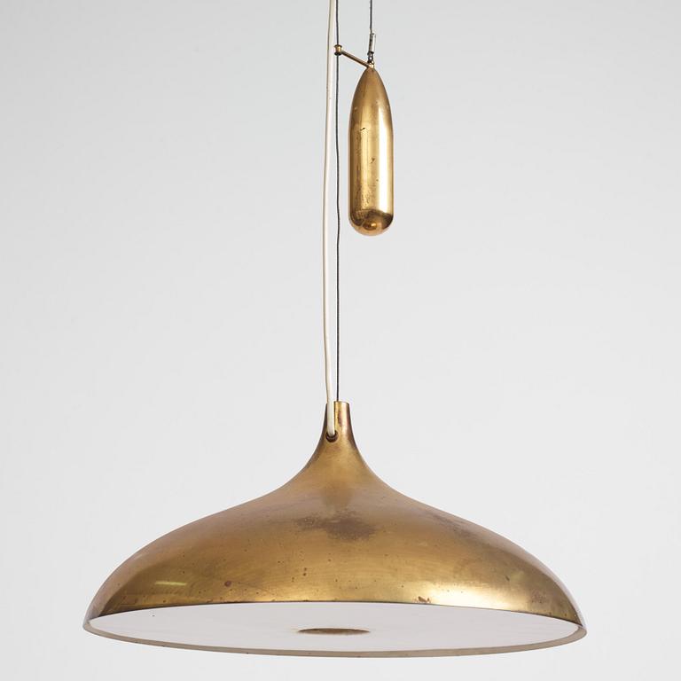 Bröderna Malmströms Metallvarufabrik, taklampa, modell "1576", Malmö, 1950-tal.