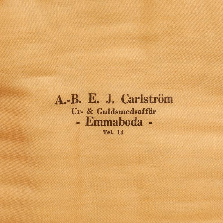 SKEDAR, 10 delar, silver, "Rosenholm", GAB, Stockholm, omkring 1960. Totalvikt ca 465 g.