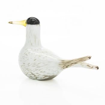 Oiva Toikka, An annual glass bird 'Arctic tern', signed O. Toikka Nuutajärvi 2000.