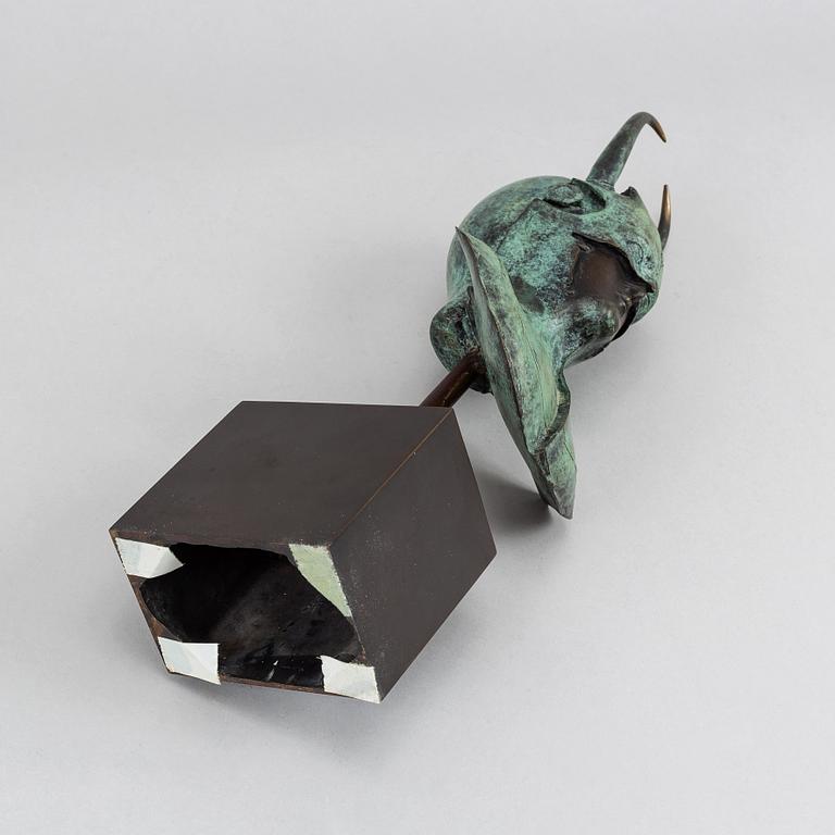 Paul Wunderlich, sculpture, bronze, 1989, signed 62/200.