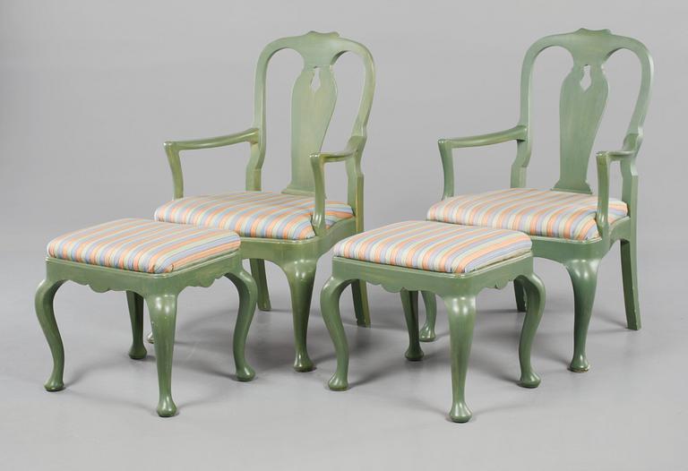 MATGRUPP, rokokostil, 1900-talets andra hälft.