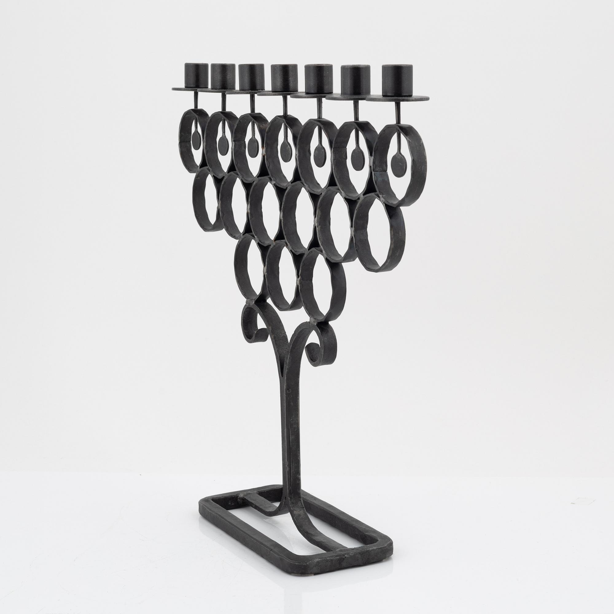 Bertil Vallien, kandelaber, Boda smide.