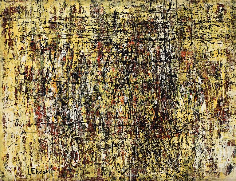 Inger Ekdahl, "Målning I" (Painting I).