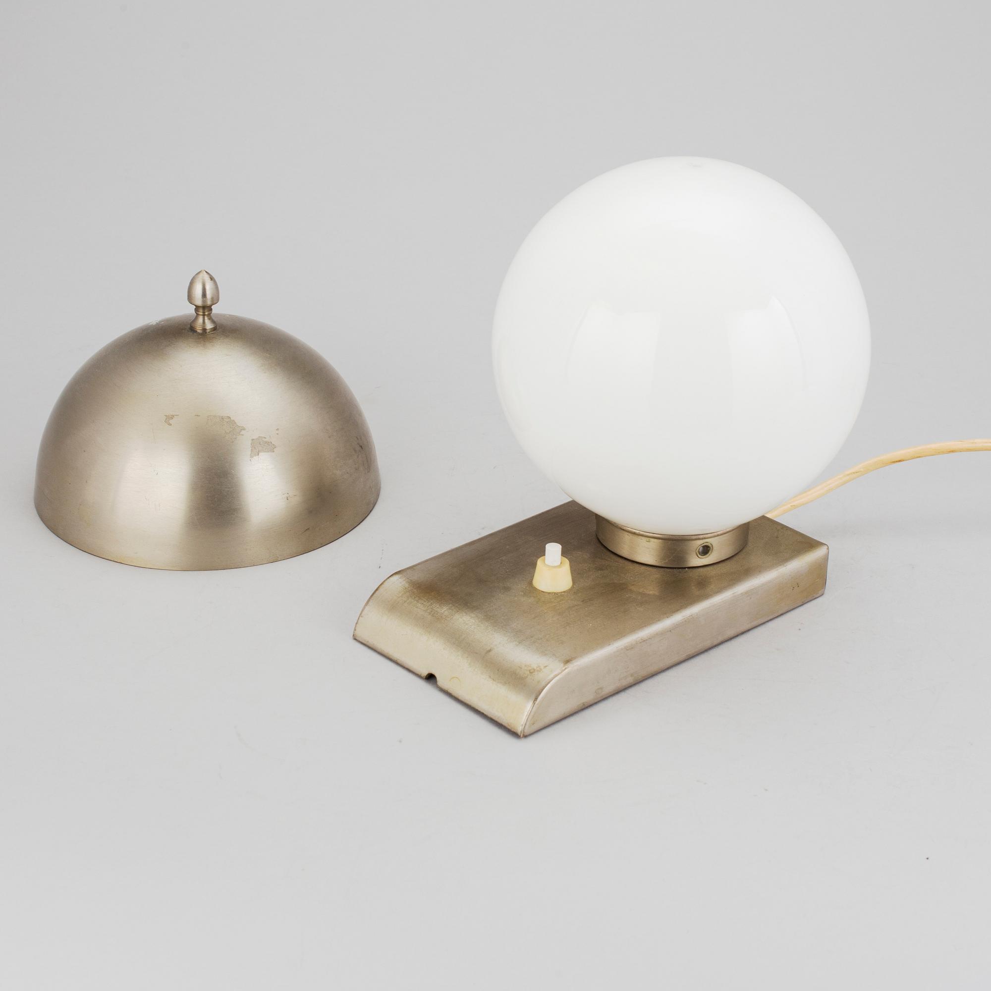 BORDSLAMPA, art déco, 1930-tal.