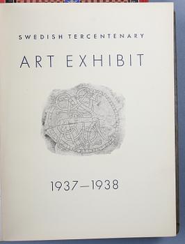 PARTI BÖCKER, 5 st, bla "Gamla Stockholm" av Claes Lundin och August Strindberg, Stockholm 1882.