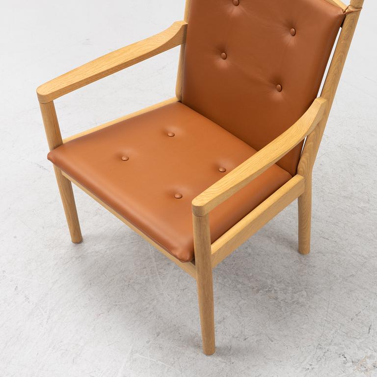 Hans J Wegner, armchair "Tremmestol", model 1788, Fritz Hansen, Denmark.