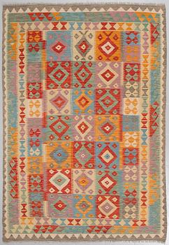 A kelim rug, 235 x 163 cm.