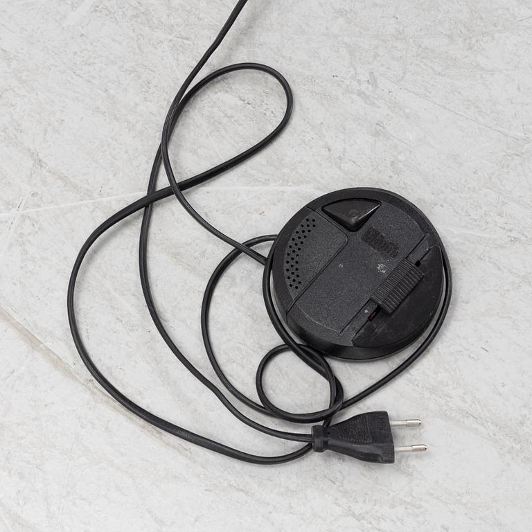 Achille Castiglioni & Pio Manzu, golvlampor/taklampor, ett par, "Parentesi", Flos, Italien.